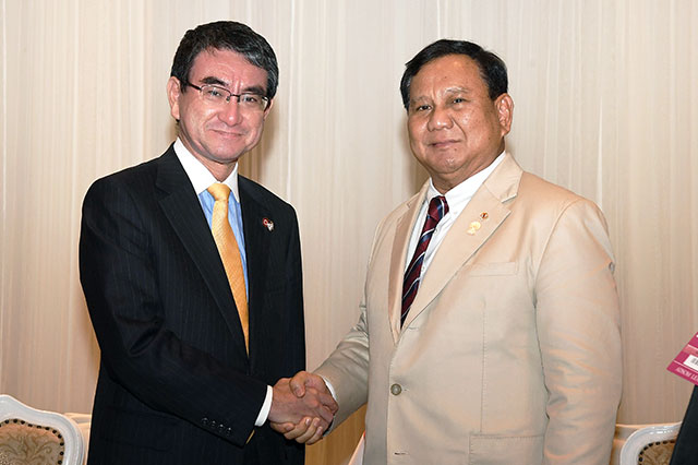 Japan-Indonesia Defense Ministerial Meeting