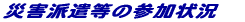 ��K�͍ЊQ�h���ւ̎Q���󋵂ł��B