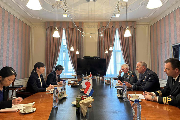 小野田防衛大臣政務官のオランダ王国、スウェーデン王国及びフィンランド共和国訪問