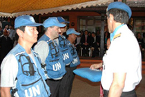 国連ネパール政治ミッション　活動の様子