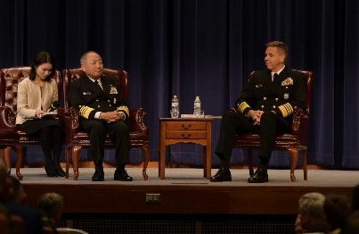 米海軍大学での講話