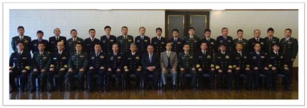 Group Photo at the Ambassadorfs Residence in China 