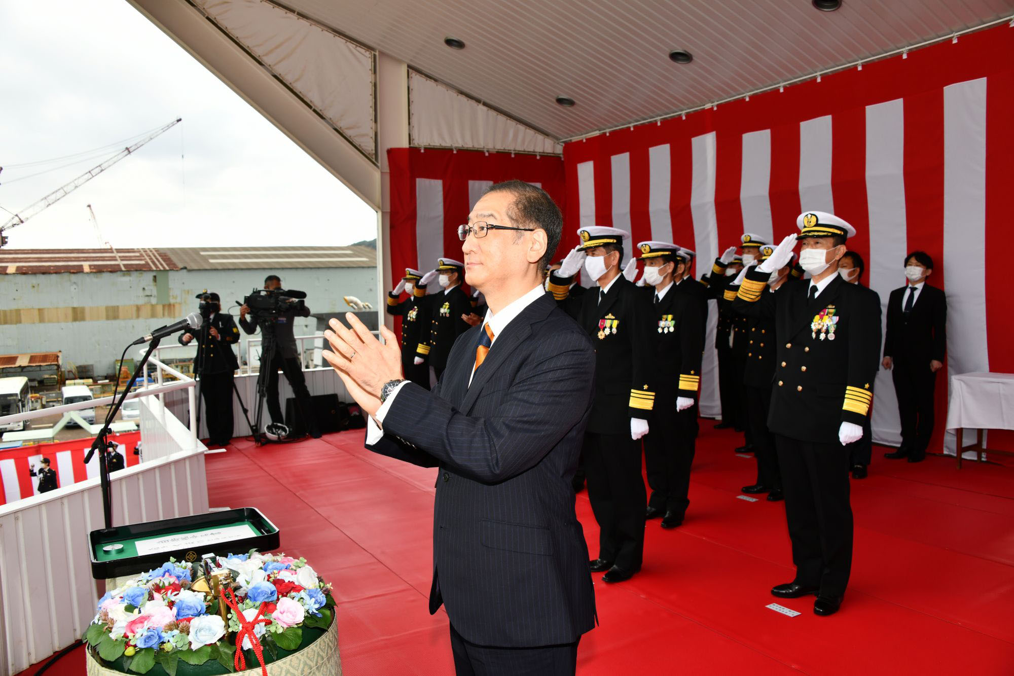 Farewell to JDS Kashima