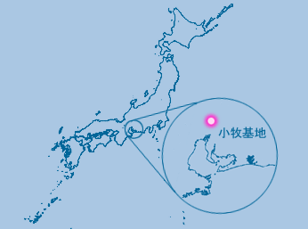 小牧基地配置図