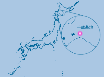 千歳基地配置図