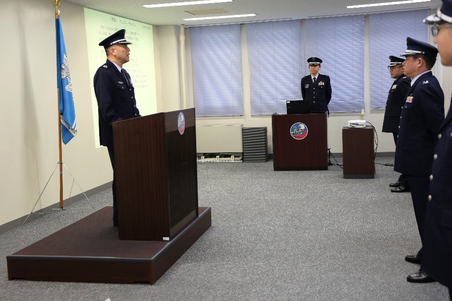離任式