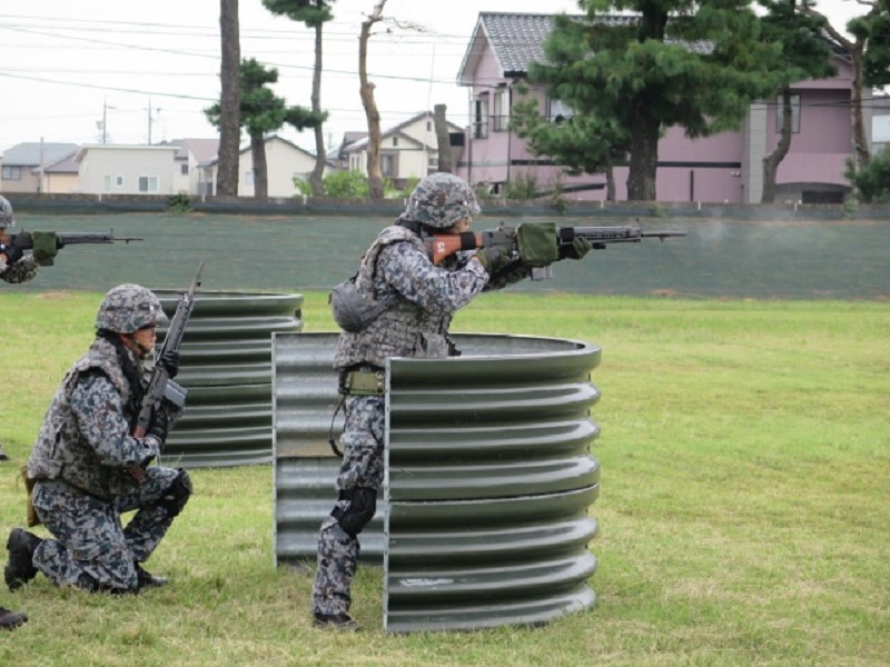 空包射撃の画像