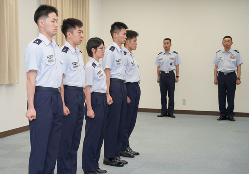 ２３Ａの入校式の画像