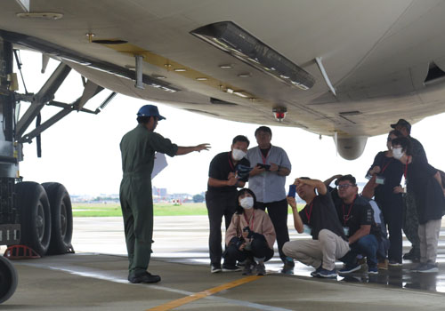 C130の胴体の画像