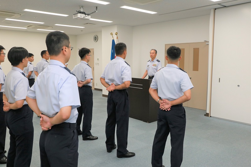 23Ｂの入校式の画像