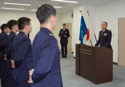 23Eの入校式の画像