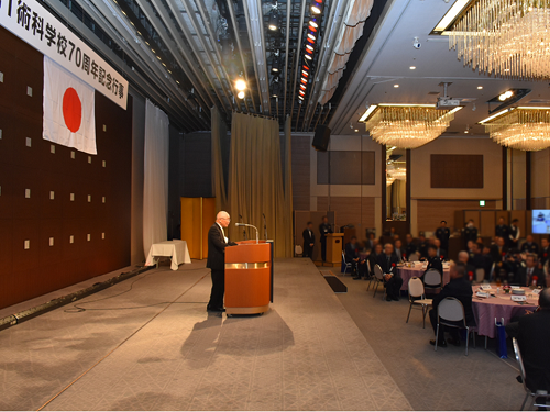 １術校ＯＢによる７０周年企画委員長　式辞