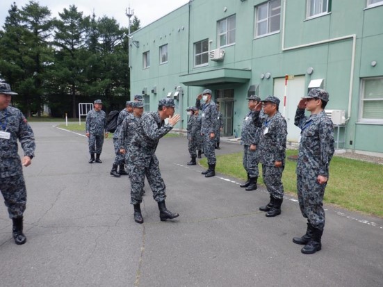 北警団司令視察