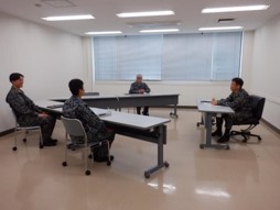 北警団司令視察