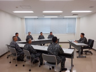 北警団司令視察