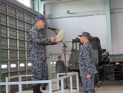 北警団司令部隊視察