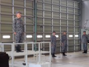 北警団司令部隊視察