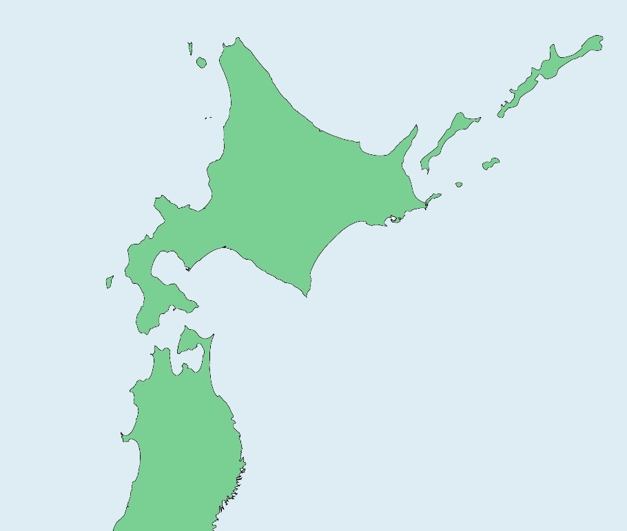 日本地図