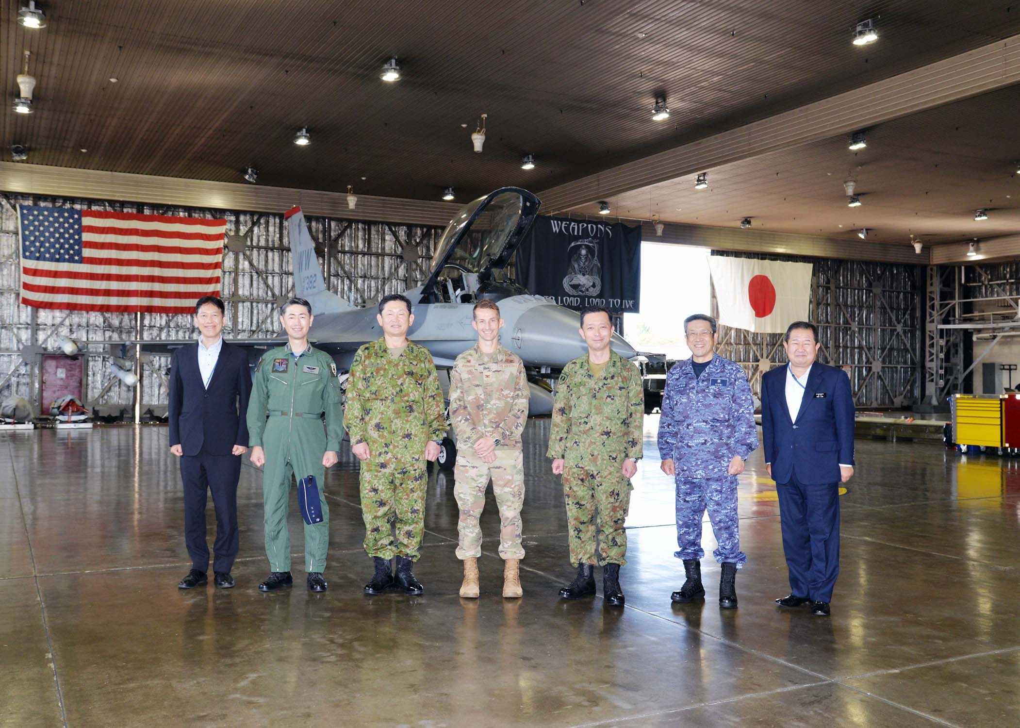 米軍機研修