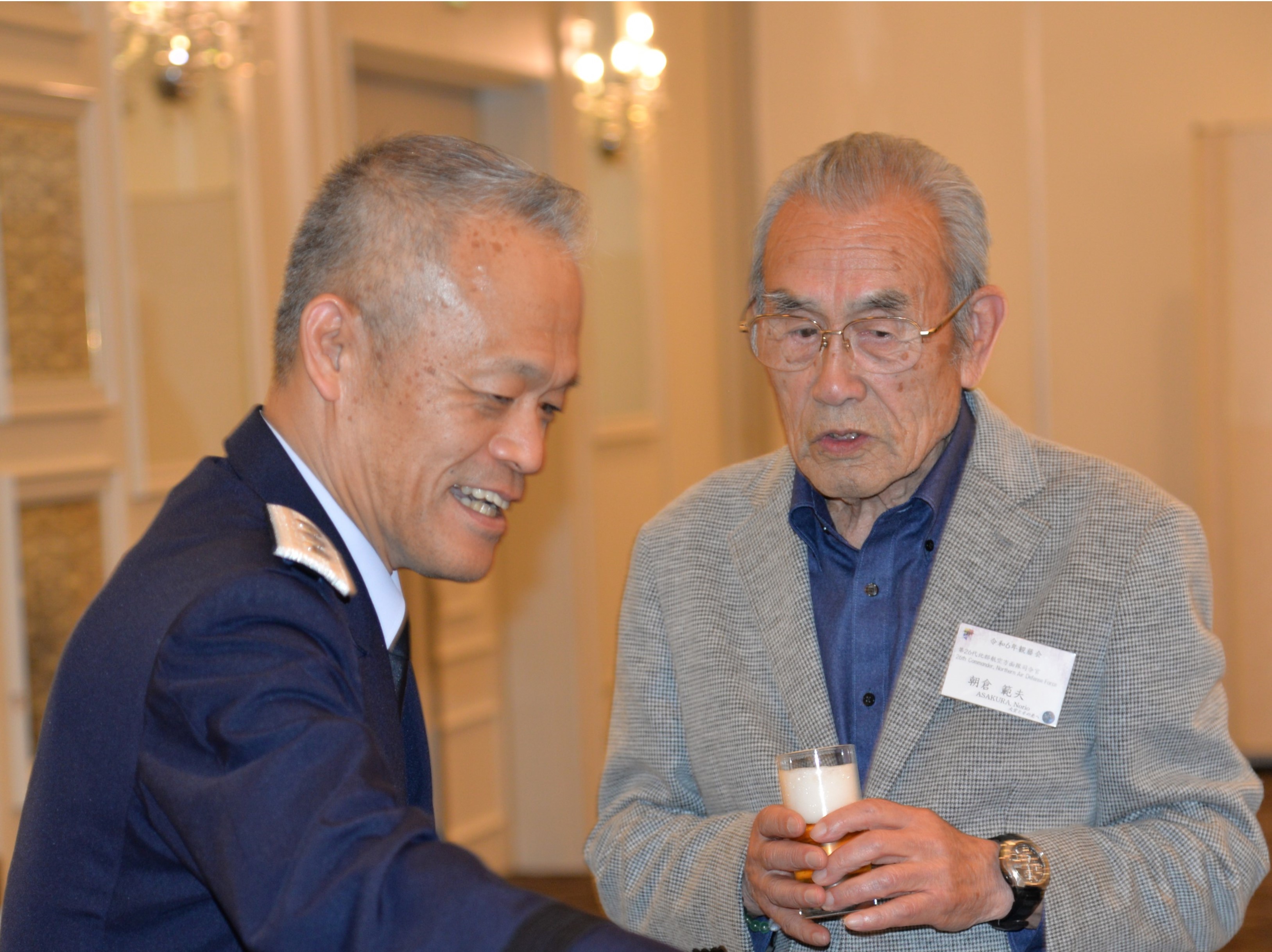 司令官との交流