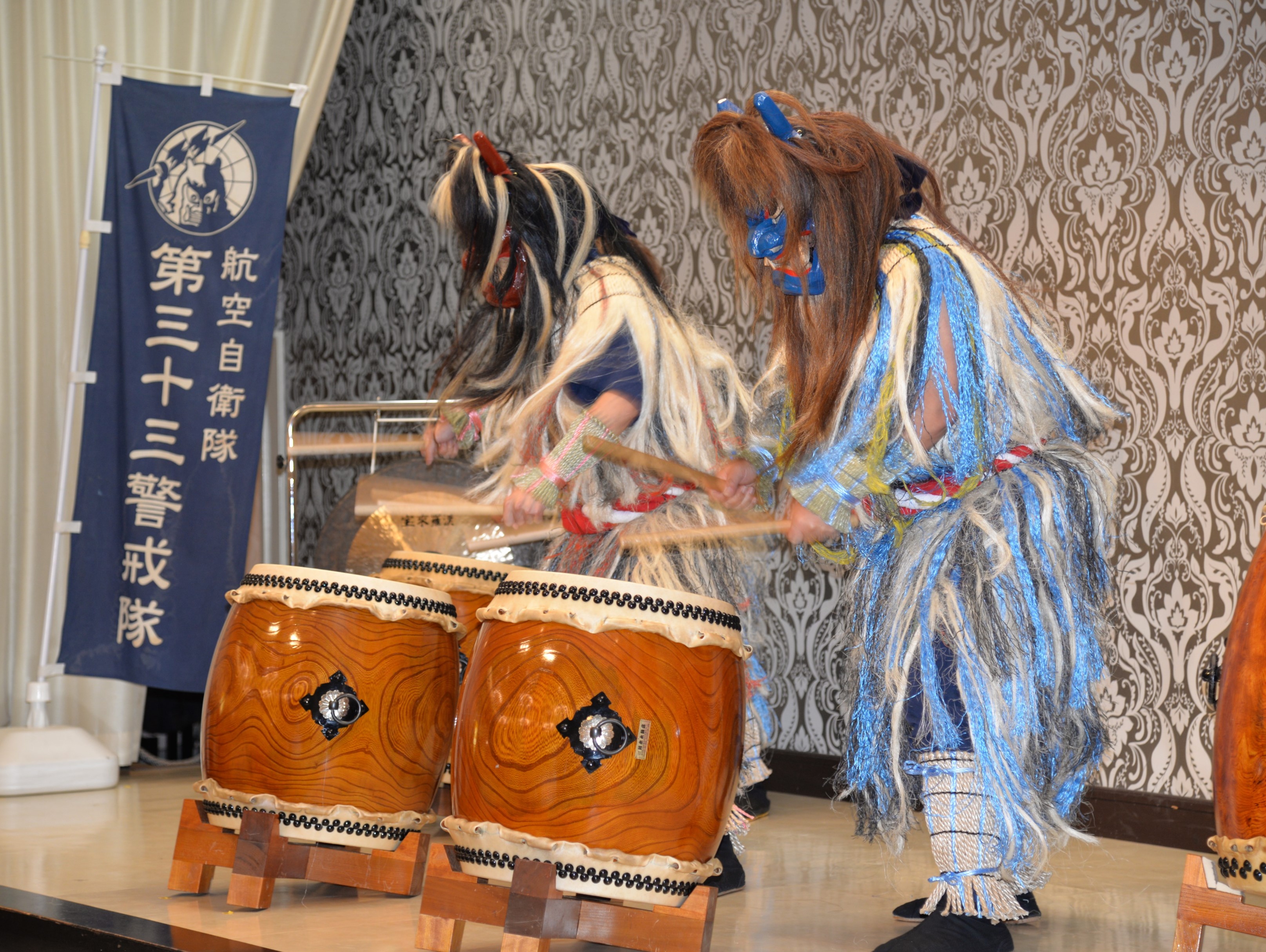 なまはげ太鼓披露②