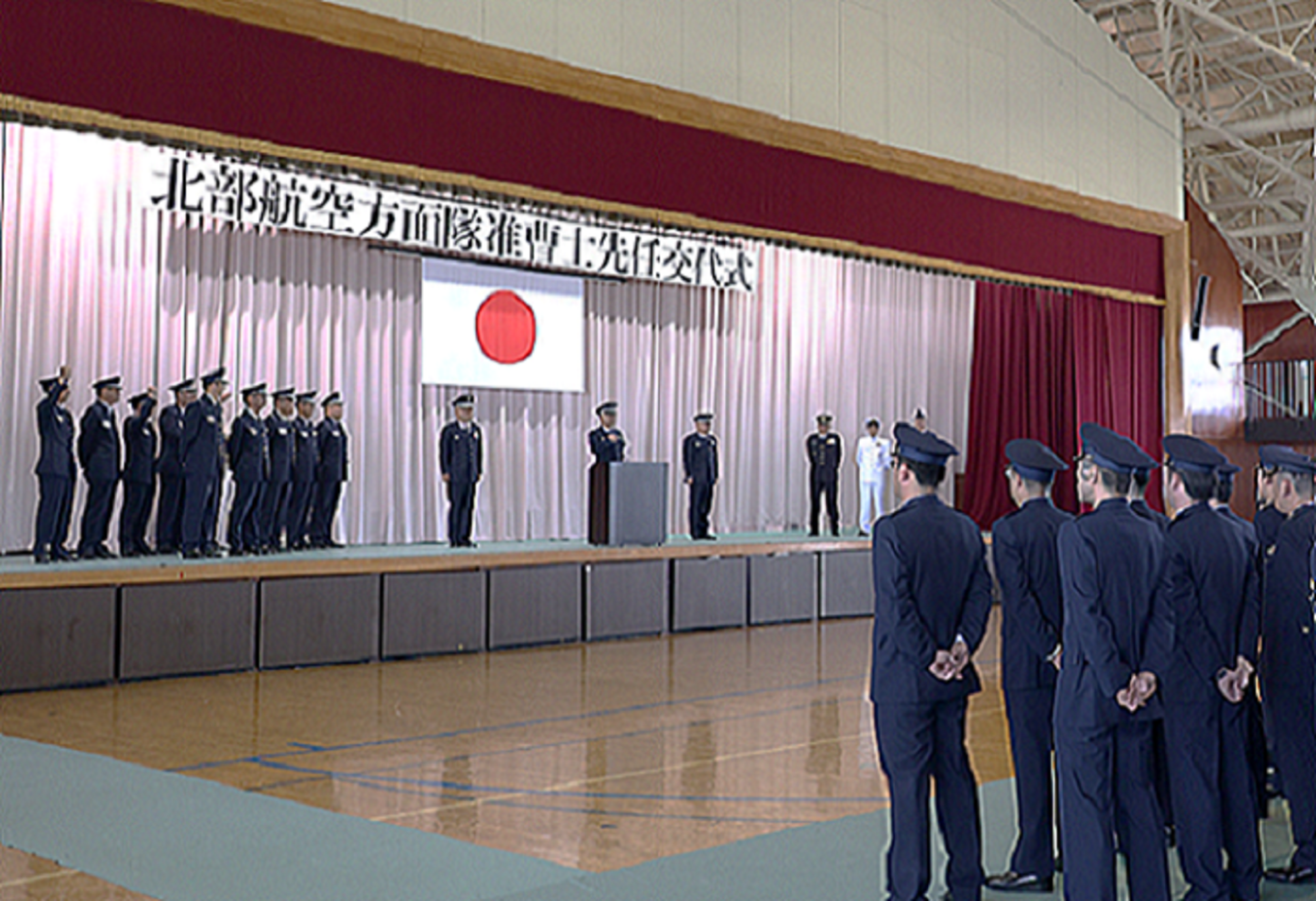 式典の様子