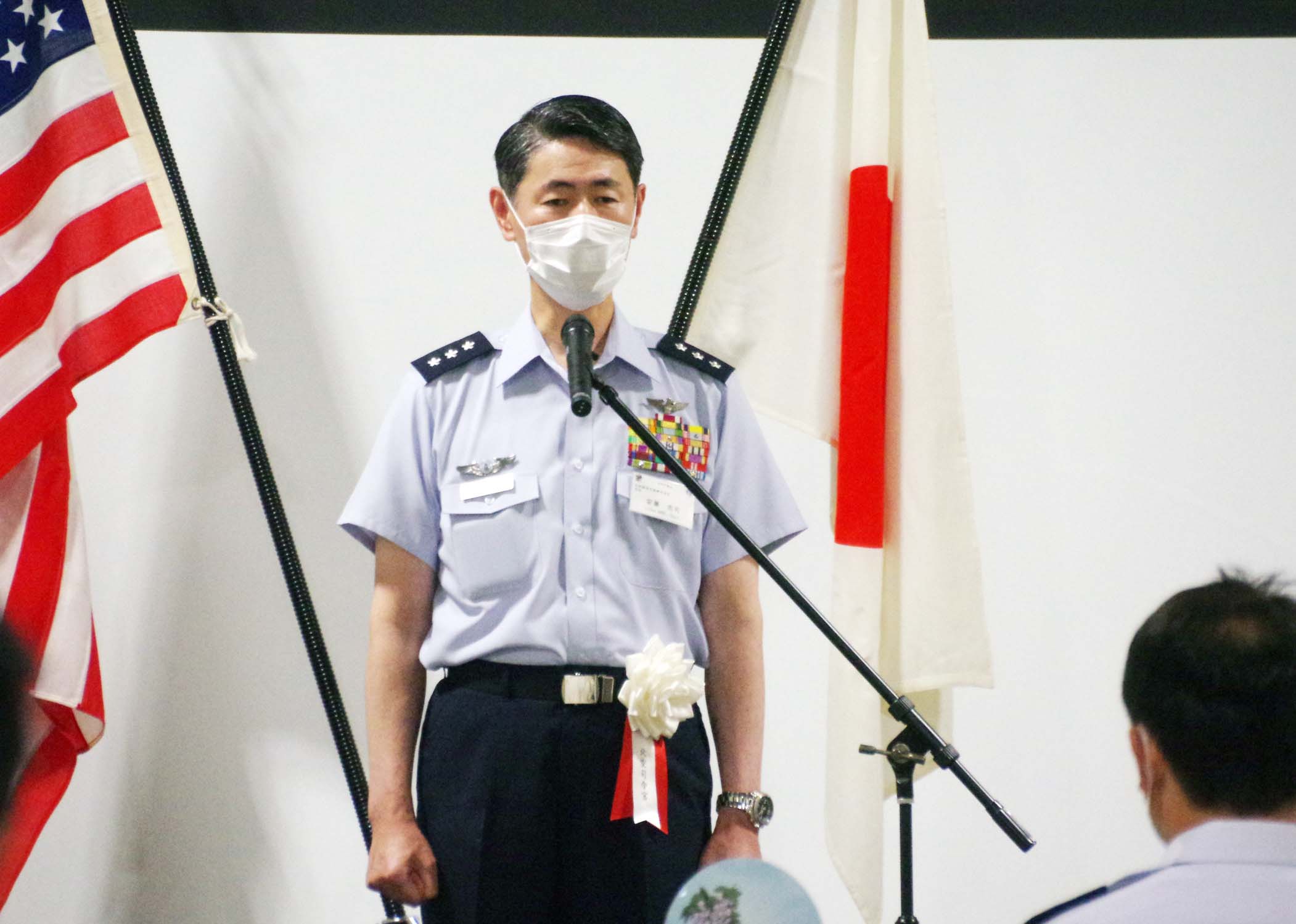 主催者挨拶（北空司令官）