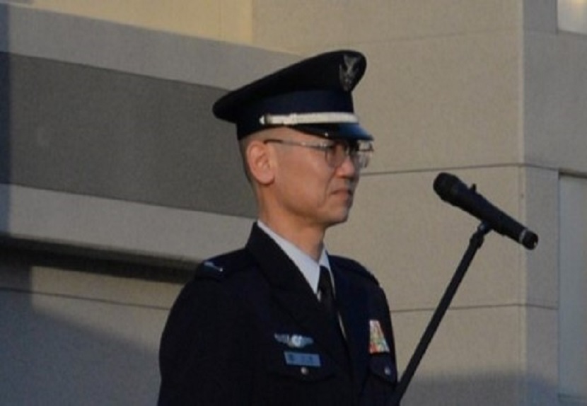上番先任空曹　立崎准尉