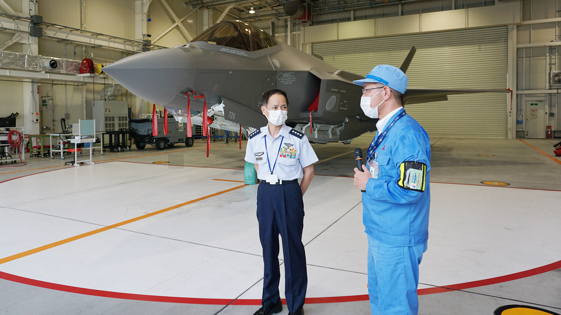 航空幕僚長の三菱重工業名古屋航空宇宙製作所小牧南工場及び 航空幕僚長の三菱重工業名古屋航空宇宙製作所小牧南工場及び