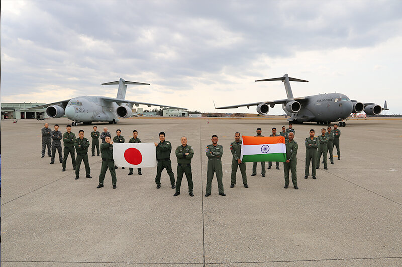 日印輸送機共同訓練の実施について | 活動報告 | 防衛省 [JASDF] 航空