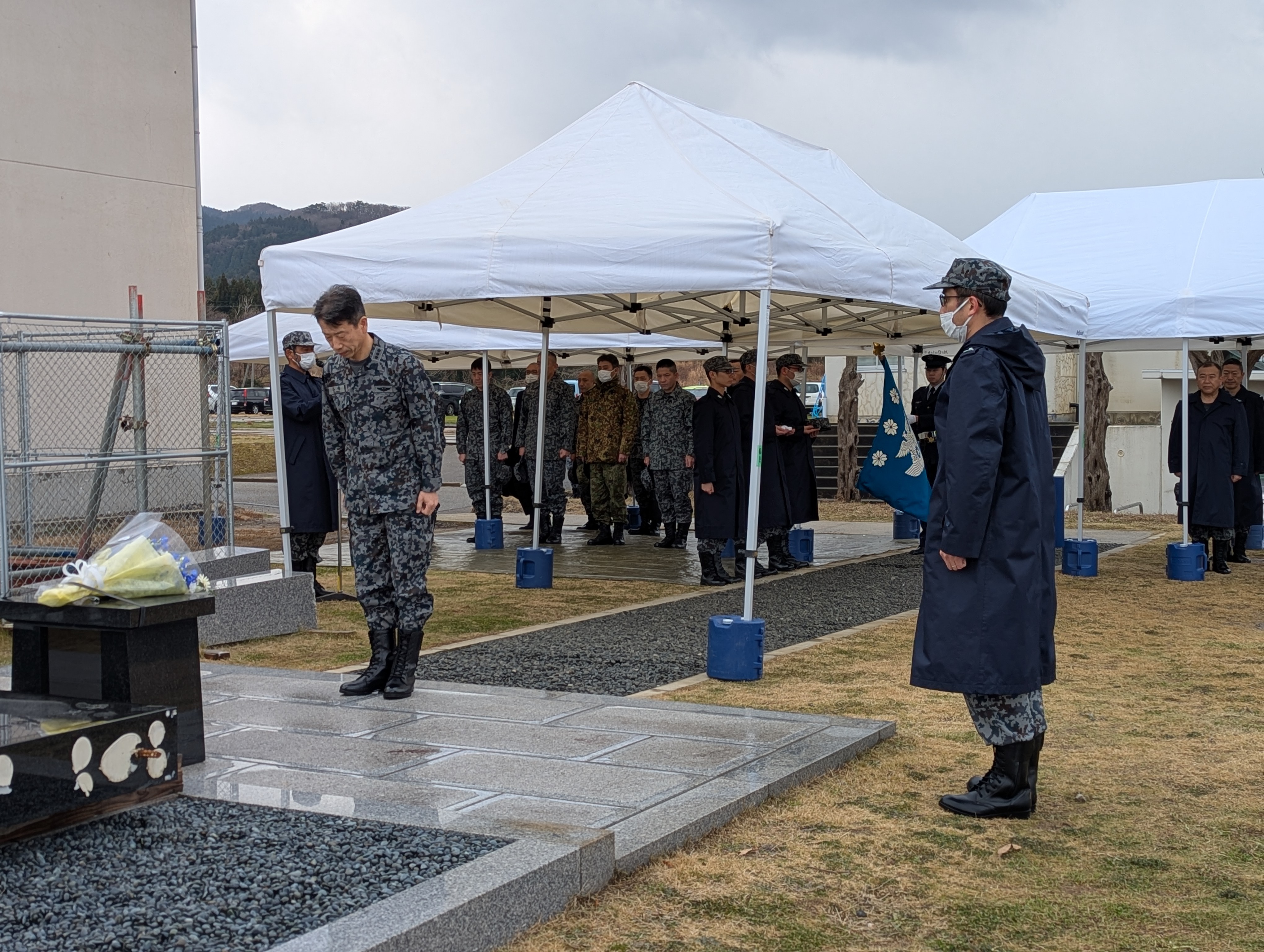 総隊司令官部隊視察２