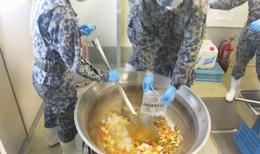 応急給食訓練１