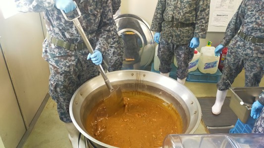 応急給食訓練２