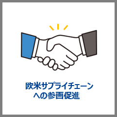 欧米サプライチェーンへの参画促進