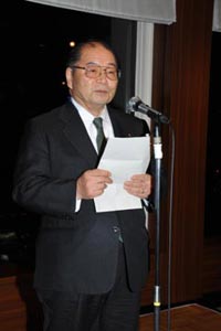 Remarks by Senior Vice-Minister Kitamura at the reception