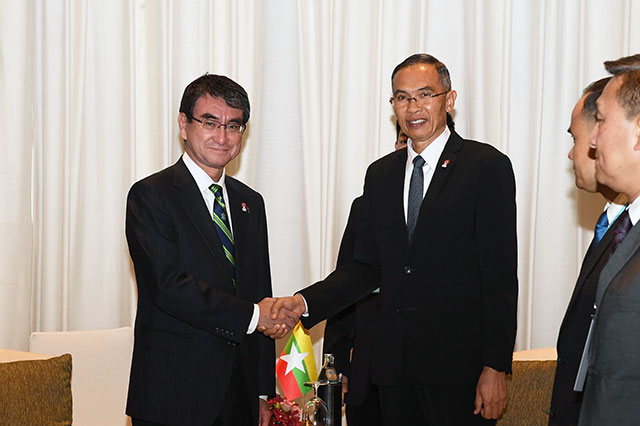 Japan-Myanmar Defense Ministerial Meeting