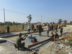 Frame setting