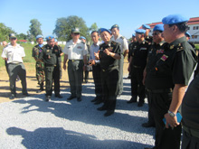 Admiral checking fixed road