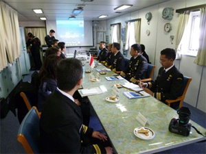 Training on MSDF Oceanographic Command