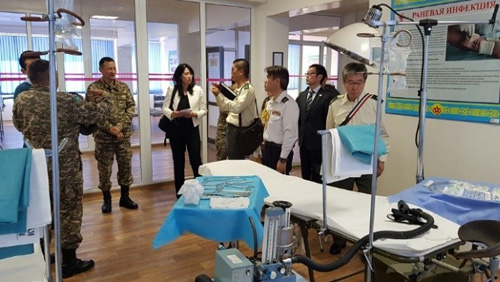 Visit to Center of Military Medicine