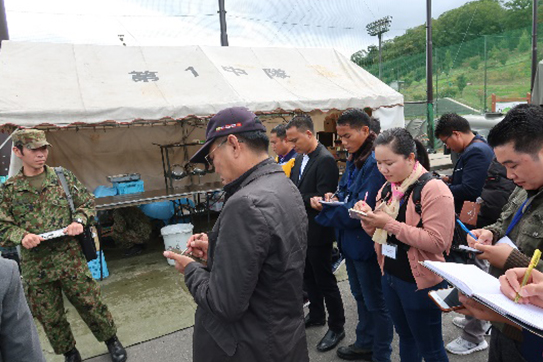 Explanation of JGSDF Meal facility