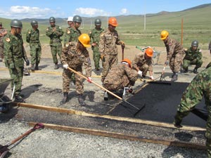 First day of asphalt pavement training