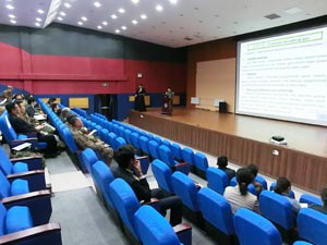 Debriefing session of the project review through three fiscal years