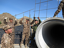 Fixing reinforcing bars