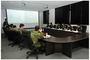 Explanation by the JGSDF Engineering School