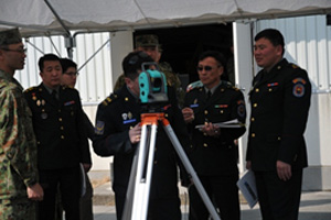 Exhibition of equipment for PKO (Civil Engineering)