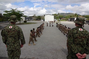 Marching training