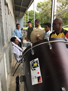 Percussion practice
