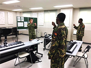 Conducting training