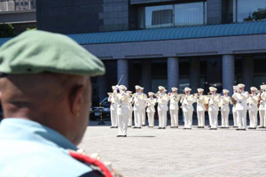 Training in a guard space